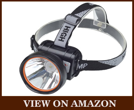 ODEAR Super Bright Adjustable Rechargeable Hunting Headlamp