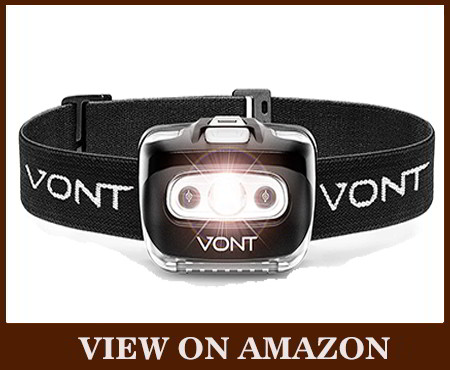 VONT spark LED flashlight headlamp