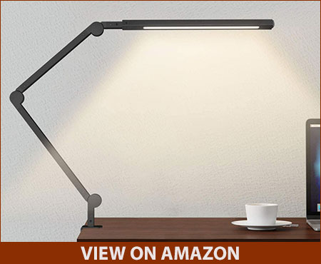 Swingarm LED desk lamp